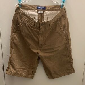 Arizona Jean Company Brown Men's Flat Front Shorts